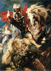 Paul Rubens St George Dragon Rubens