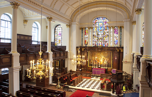 St George's Hanover Square Church interior 1